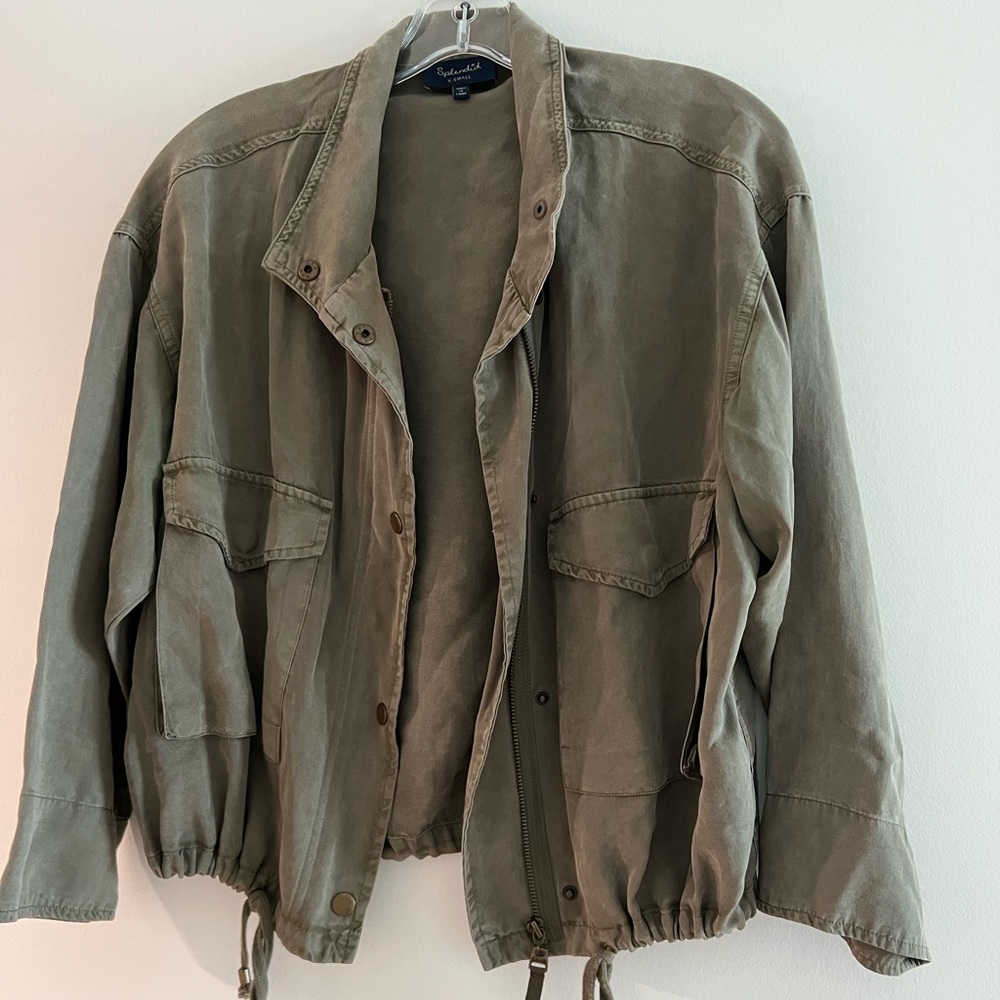 Splendid green jacket; size XS